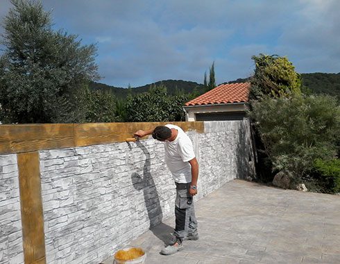 acabado hormigon impreso vertical acabado hormigon impreso vertical