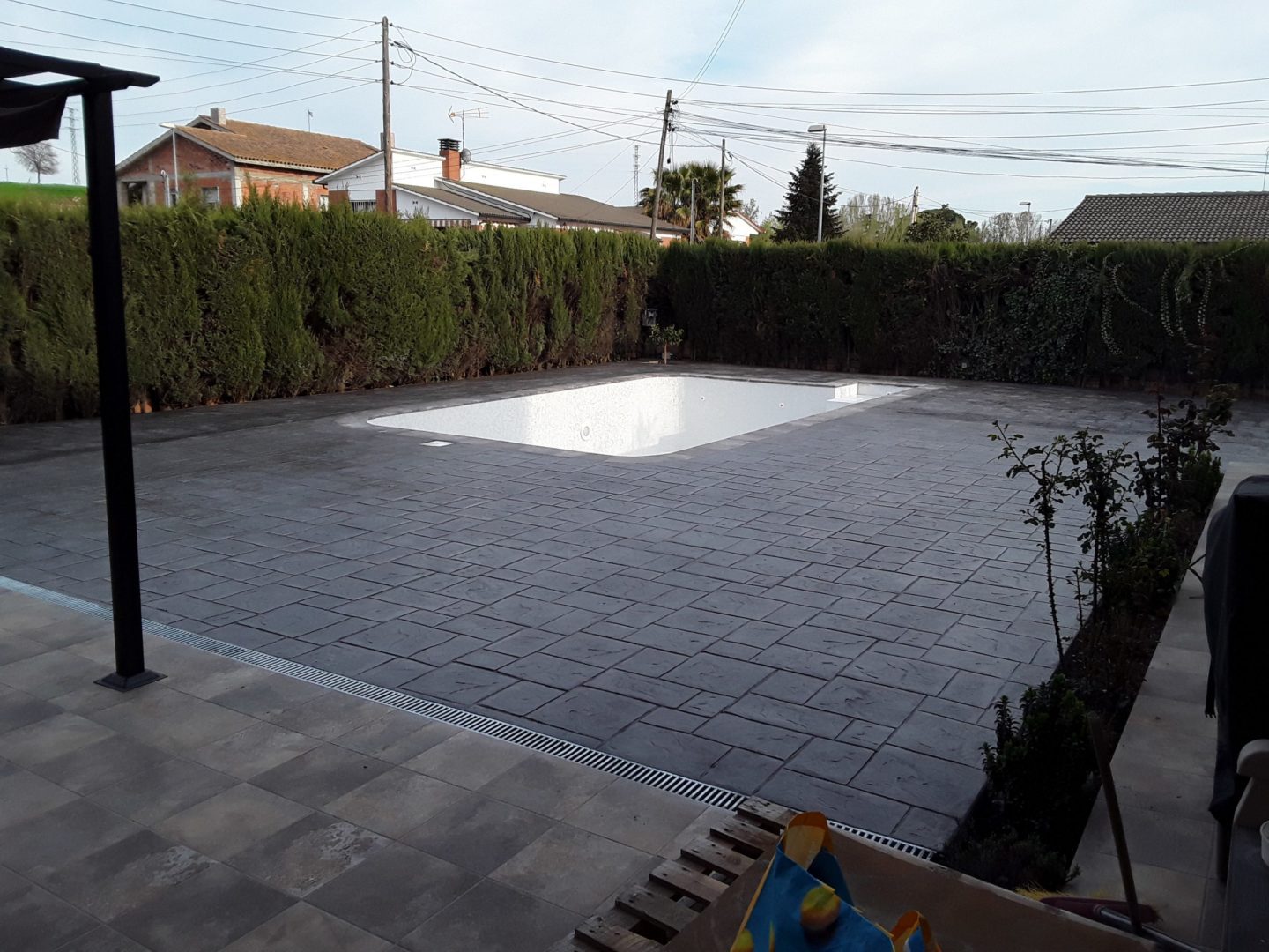 construcción piscinas de obra en Tarragona