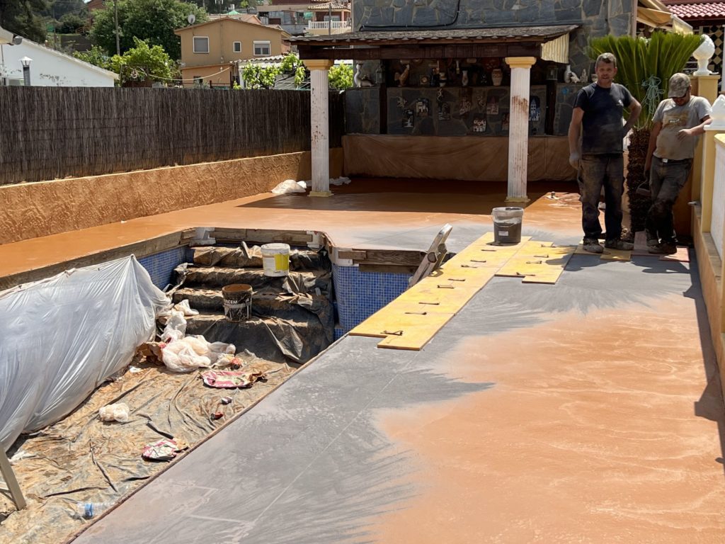 Construction de psychins à Tarragona Catalonia Pavi 3 construccion de psicins en Tarragona Cataluna Alejandro PAVI 3