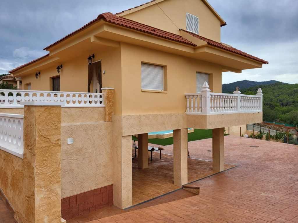 fachadas de hormigon estampado 2