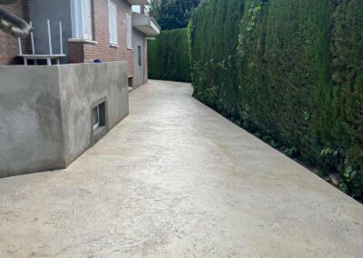 pavimento de hormigón impreso en Borges del Camp Tarragona (2)