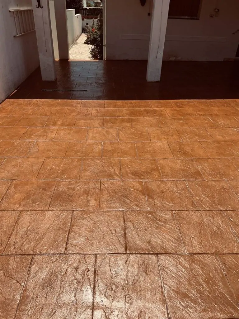 terraza de hormigón impreso roda de bara (4)