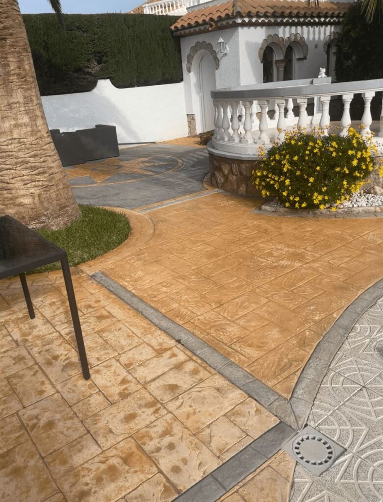 Tarragona decorative concrete pavement (4) pavimento hormigón decorativo tarragona (4)