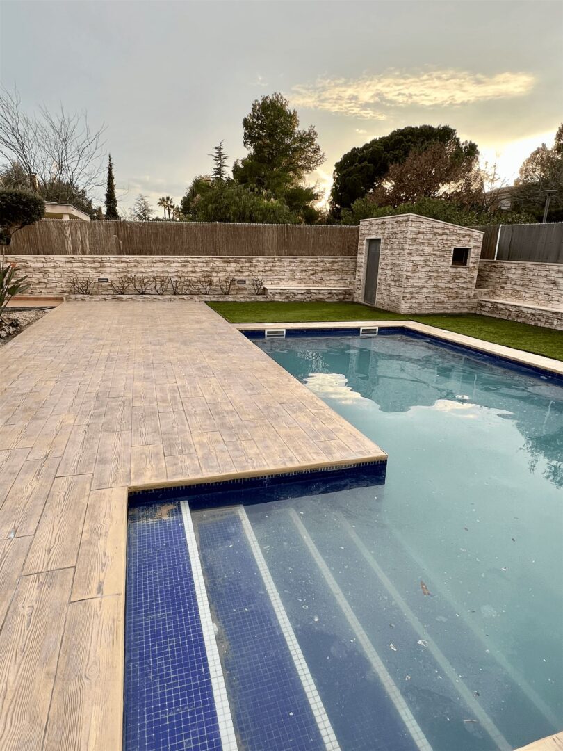 The best applications for printed concrete pavements