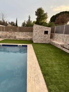 pavimento y muro de hormigón impreso Almoster Reus Tarragona (9)