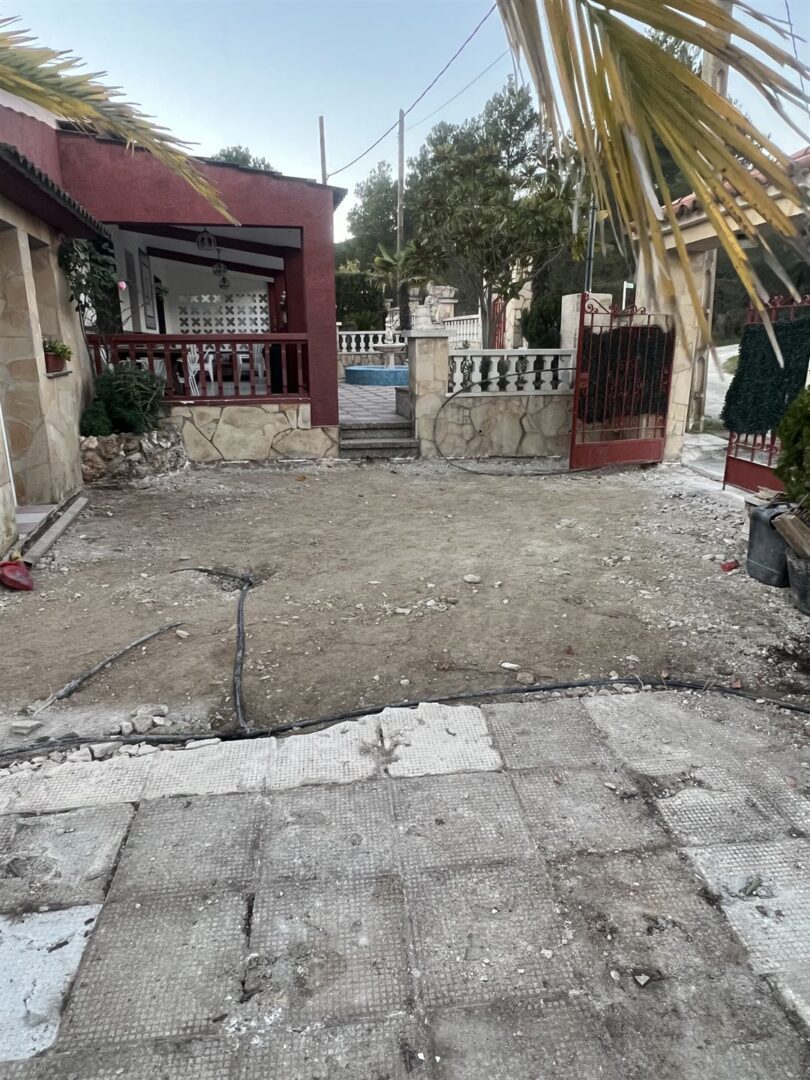 obras hormigón impreso en ranxos de bonany Querol Tarragona (11)