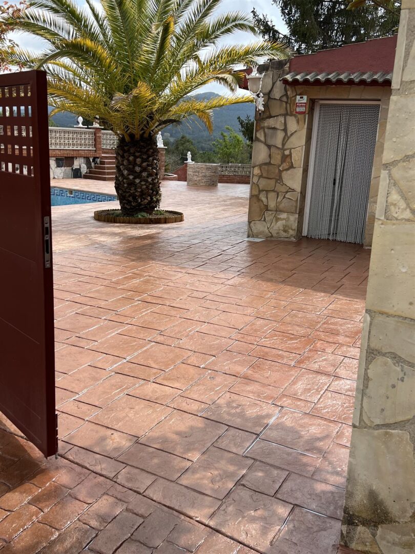 obras hormigón impreso en ranxos de bonany Querol Tarragona (17)