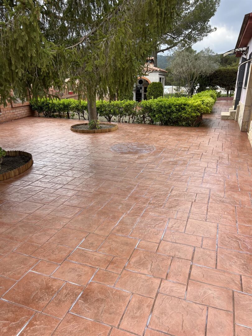 obras hormigón impreso en ranxos de bonany Querol Tarragona (21)