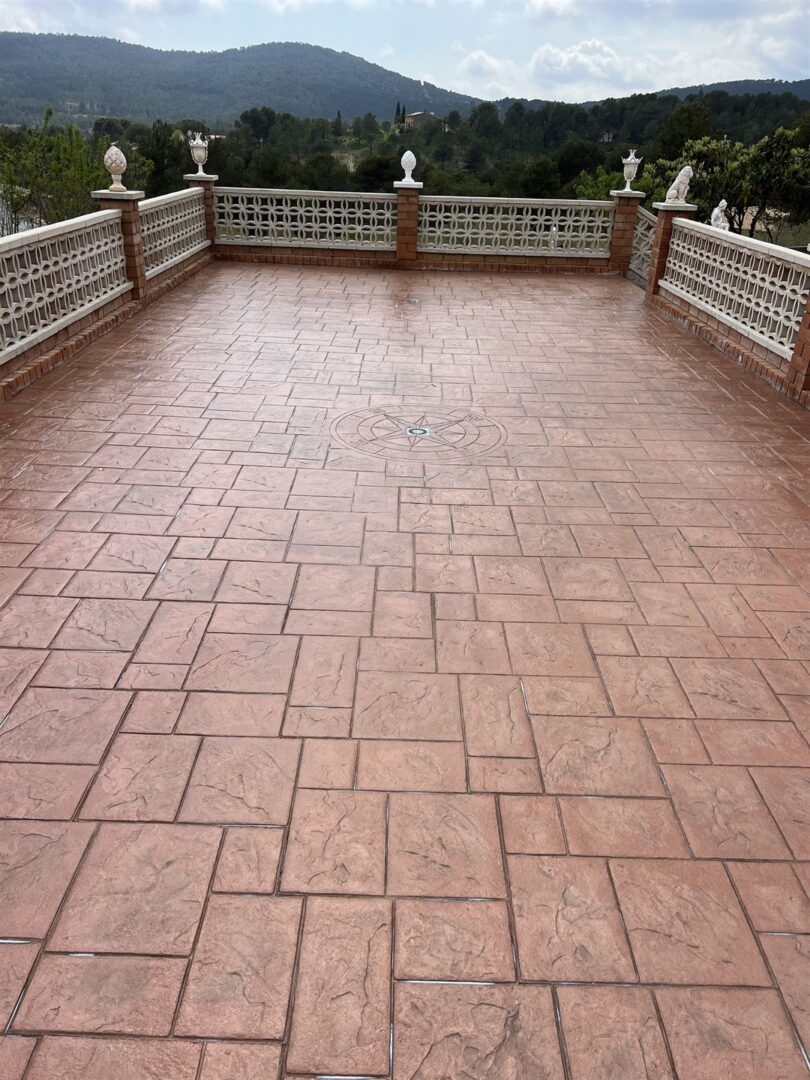 obras hormigón impreso en ranxos de bonany Querol Tarragona (23)