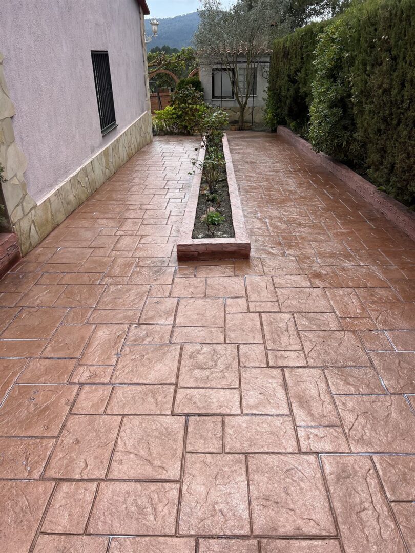 obras hormigón impreso en ranxos de bonany Querol Tarragona (25)