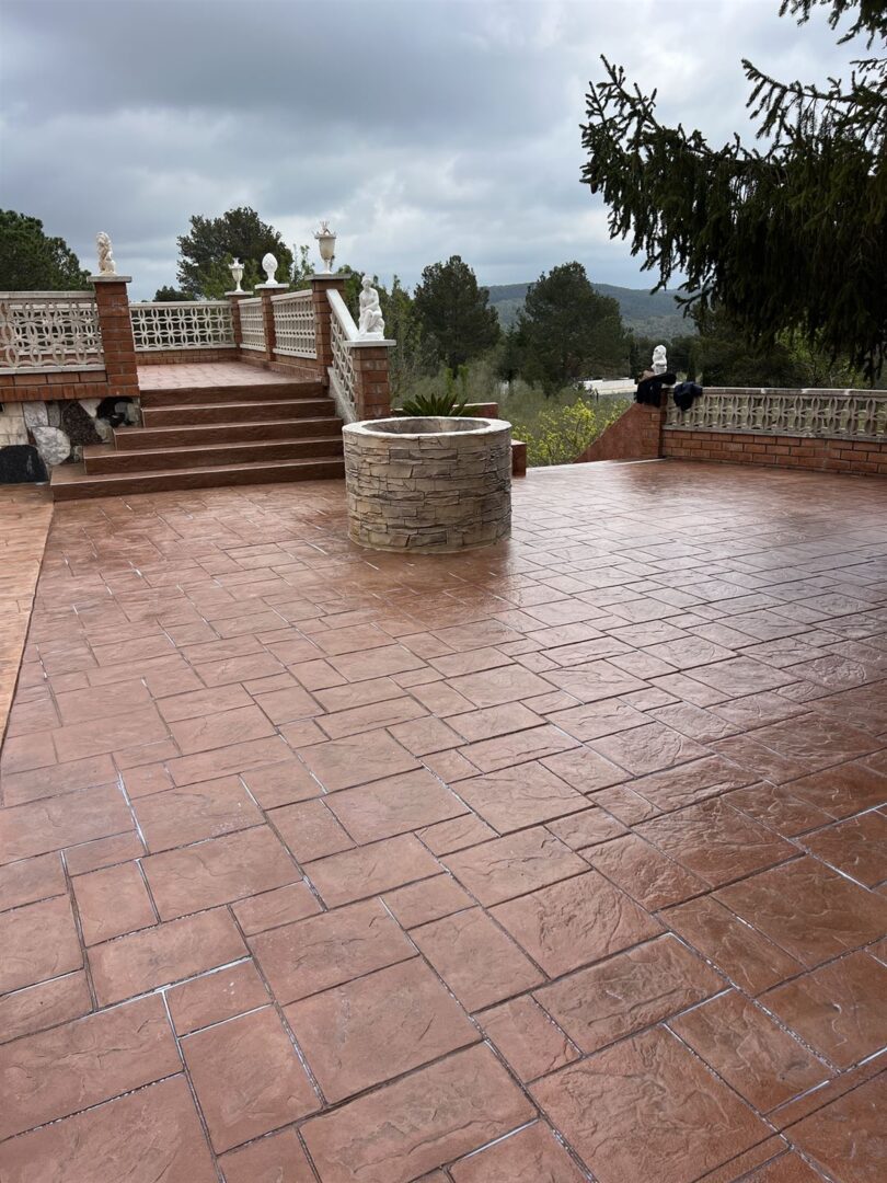 obras hormigón impreso en ranxos de bonany Querol Tarragona (30)