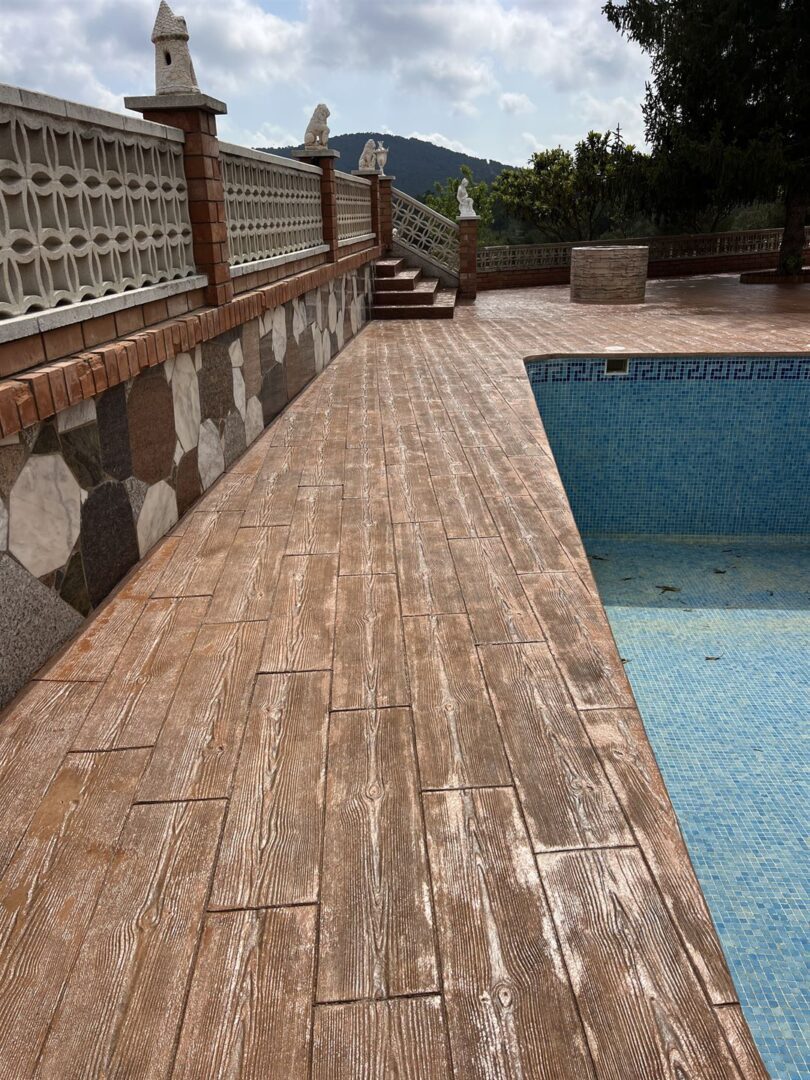 obras hormigón impreso en ranxos de bonany Querol Tarragona (36)