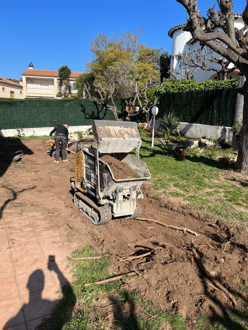 pavimento de hormigón impreso en Segur de Calafell (1)