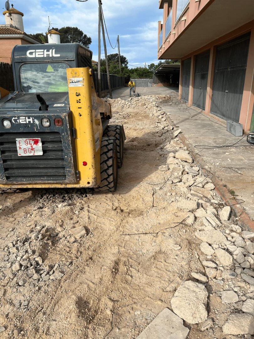 5 retirada suelo dañado antiguo