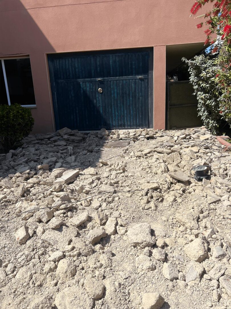 6 retirada suelo dañado antiguo