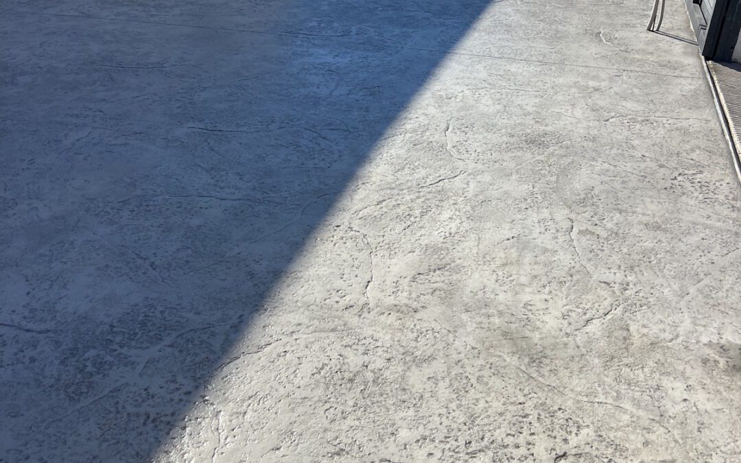 Printed concrete in El Vendrell