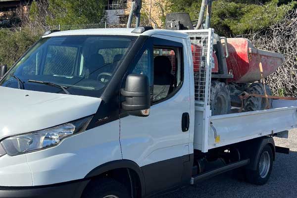 transporte de maquinaria liviana